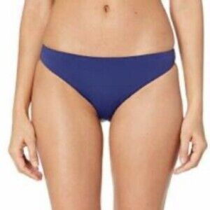 Bikini Lab Blue Hipster Swim Bathing Suit Bottoms NEW L